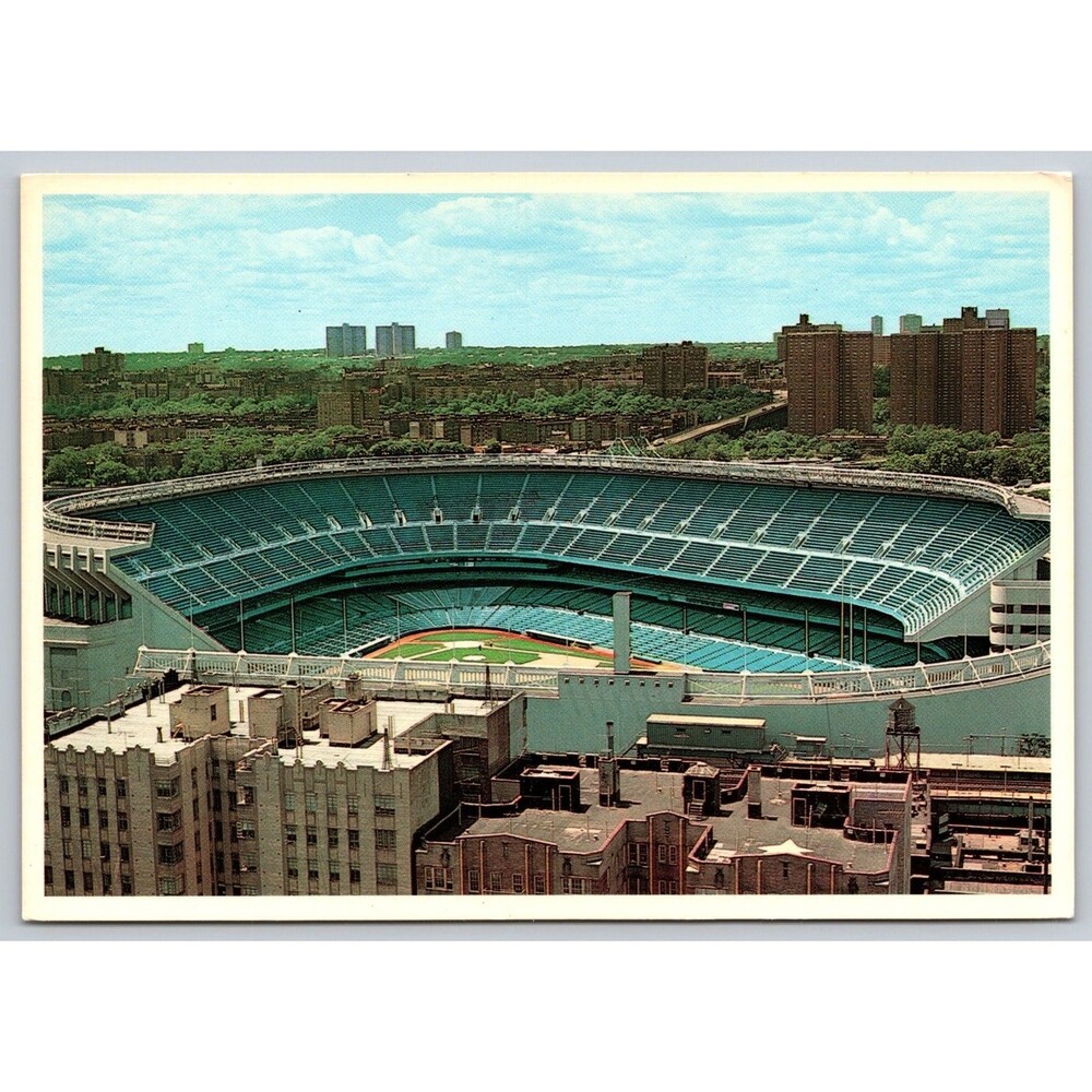 Vintage Postcard New York City Yankee Stadium The Bronx Alfred Mainzer 1224 4x6